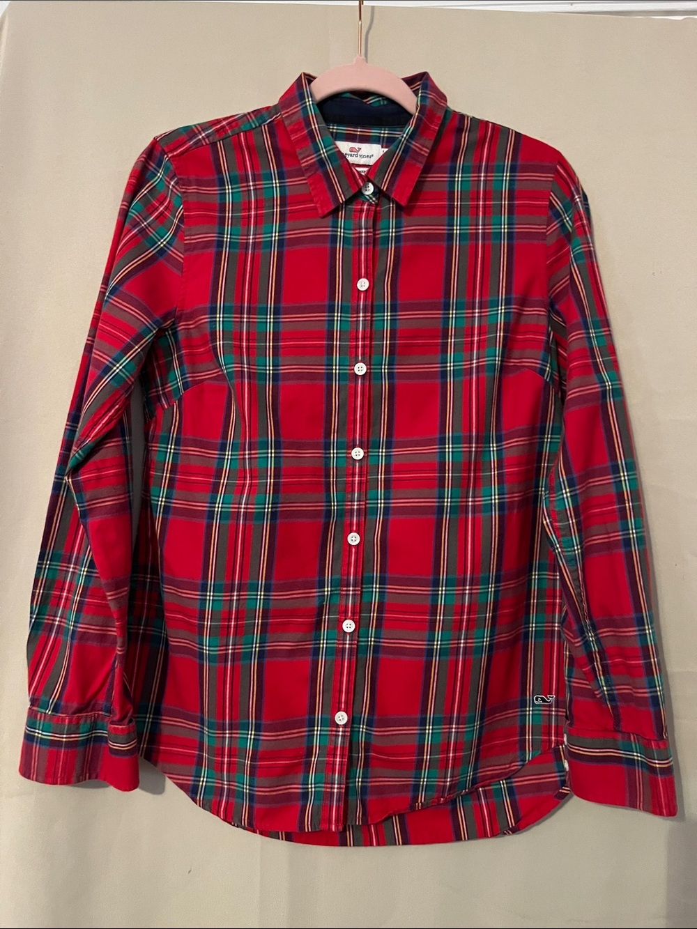 Vineyard Vines Cotton-Cashmere Blend Women’s Button-Up Blouse